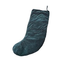 Vintage Needlepoint Christmas Stocking: "I Believe in Angels" Cherub