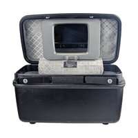 Vintage 1987 Silhouette 4 Train Case: Samsonite Hard Shell Luggage