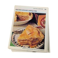 Vintage 1970s Cookery Cards: Marguerite Patten Recipe Box Set