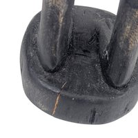 Vintage African Wood Figure: Hand Carved Tribal Art Sculpture