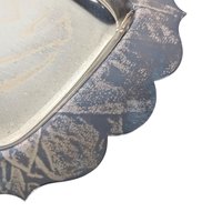 Vintage WM Rogers Silver Plate Tray: Ornate Bread and Vanity Tray