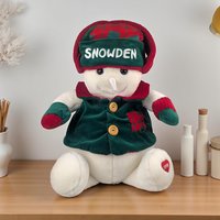 Vintage Christmas Bear Plush: Your Choice of Collectible Department Store Bears