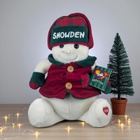 Vintage Christmas Bear Plush: Your Choice of Collectible Department Store Bears