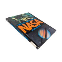 Vintage 1983 NASA Anniversary Book: Ex-Library Space Program Photo Album Hardcover