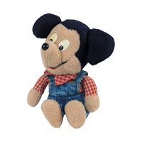 Vintage 1970s Mickey Mouse Plush: Collectible Disney Stuffed Animals