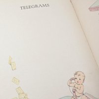 1934 "Story of Our Baby" Book: Vintage Art Deco Keepsake Journal