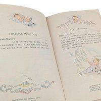 1936 Baby Diary: Vintage Jeweler Advertisement, Softcover Keepsake Journal