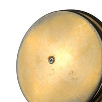 Vintage Gold and Black Ice Bucket: Mid Century Modern Barware, Plastic Cooler