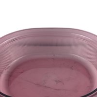 Vintage Cranberry Visions 4 Quart Casserole: Corning Glass Pan with Pyrex Lid