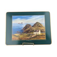 Vintage Irish View Placemat Set: John Hinde Ltd., Cork Back Table Mats, Set of 6