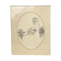 1975 Sharon Johnson Mother and Child Prints: Vintage Nursery Wall Art, Set of 2