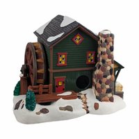 1999 Rock Creek Mill House: Dept 56 Snow Village Christmas Building