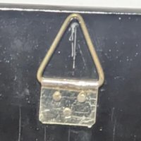 Vintage Vietnamese Mother of Pearl Panel: Torii Gate Lacquerware Wall Art