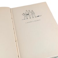 Vintage 1927 I Know a Secret Book: Christopher Morley Childrens Story