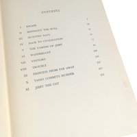 Vintage 1948 Jibby the Cat Book: Felix Salten Animal Story