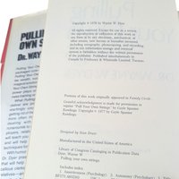 Vintage 1978 Pulling Your Own Strings: Dr Wayne W Dyer Self Help Book