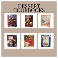 Vintage Dessert Cookbook Your Choice: Duncan Hines, Ladies Home Journal, Baking Books