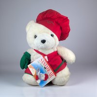 Vintage Christmas Bear Plush: Your Choice of Collectible Department Store Bears
