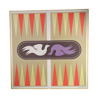 Vintage 1975 Backgammon Game: Selchow and Righter Classic Board Game