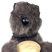 Vintage 1975 Dakin Pillow Pet Otter: Sea Otter Stuffed Animal with Clam