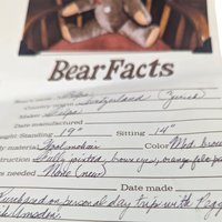 Vintage Mutzli Teddy Bear: Handmade Jointed Bear from Bern, Switzerland