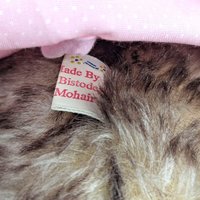 Vintage Mohair Artist Bear: Handmade by Debra Bistodeau, One of a Kind OOAK Toy