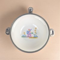 Vintage "Mary Mary Quite Contrary" Childs Bowl: GW Company Nursery Rhyme Collectible