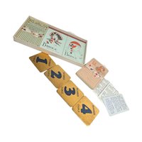 Vintage 1930s Art Deco Bridge Set: Unused Progressive Bridge Game Night Supplies