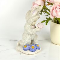 Vintage Dept 56 Snowbunnies Figurine Choice: Spring Easter Decor Collection