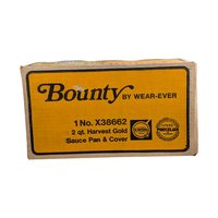 Vintage Bounty Harvest Gold Sauce Pan: Wear-Ever YOUR CHOICE of Size