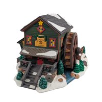 1999 Rock Creek Mill House: Dept 56 Snow Village Christmas Building