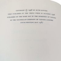 Vintage 1956 Ruth Sawyer Book: The Enchanted Schoolhouse, Irish Folklore Fantasy Novel