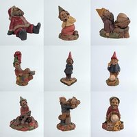Your Choice Vintage Tom Clark Gnome Figurine: Signed Cairn Studio Collectible