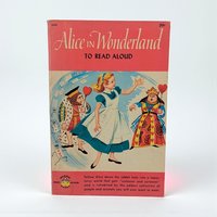 Vintage 1963 Alice in Wonderland Book: Lewis Carroll To Read Aloud Softcover