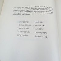 Vintage 1972 Signed Exercise Book: Senta Maria Runge Face Lifting