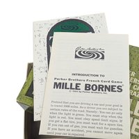 Vintage 1960s Mille Bornes Card Game: Parker Brothers French Auto Race Game