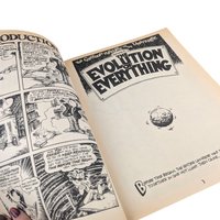 Vintage 1990 Cartoon History of the Universe: Larry Gonick Softcover Book