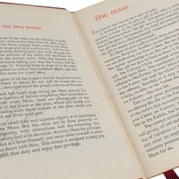 Vintage 1959 The Catholic Missal: Reverend O'Connell & Martin Hardcover