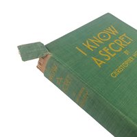 Vintage 1927 I Know a Secret Book: Christopher Morley Childrens Story