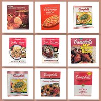 Vintage Campbell's Cookbook Choice: 1970s-90s Recipe Books