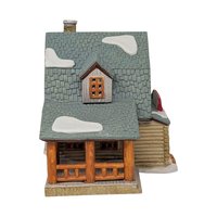 Vintage 1994 Lemax Trading Post: Dickensvale Lighted Christmas Village House