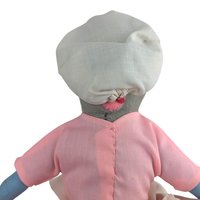 Vintage Topsy Turvy Doll: Little Red Riding Hood Grandma Handmade Toy