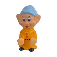 Vintage Seven Dwarfs Figure Your Choice: Disney Snow White Squeak Toy Collectible