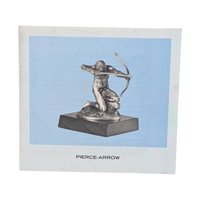 Vintage 1981 Pierce-Arrow Hood Ornament: Franklin Mint Pewter Archer Sculpture