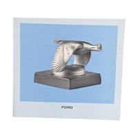 Vintage 1982 Ford Hood Ornament: Franklin Mint Pewter Quail Sculpture