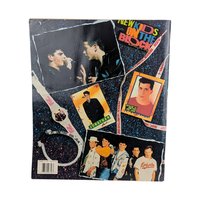 Vintage 1990 New Kids on the Block Scrapbook: Scholastic Official NKOTB Memorabilia