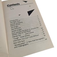 Vintage 1989 New Kids on the Block Book: Anne M. Raso Biography, NKOTB Memorabilia