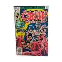 Vintage 1977 Conan the Barbarian Comic Lot: Marvel Comics Issues 73-80, Bronze Age