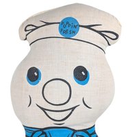 Vintage 1972 Pillsbury Doughboy Plush: Poppin' Fresh Mail-In Premium Toy