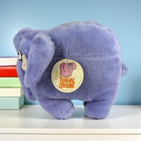 Vintage 1978 Eugene the Elephant Plush: Mighty Star Animal Crackers Comic Toy